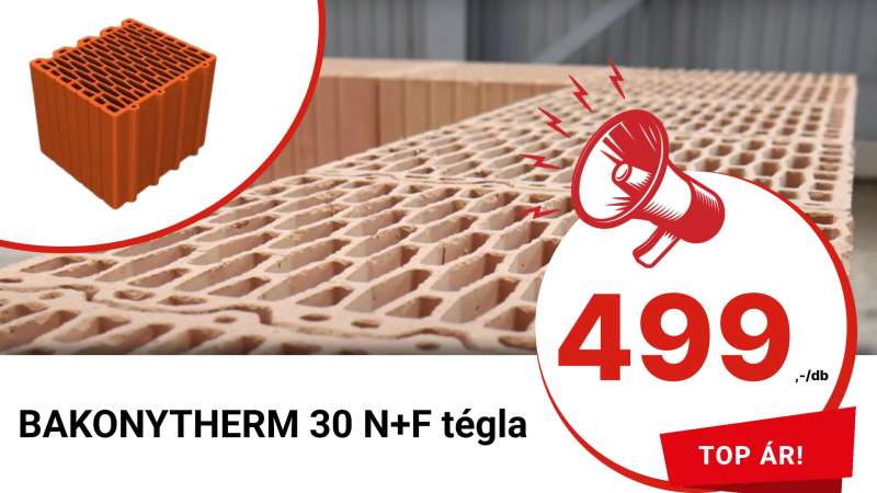 Bakonytherm tégla akció!