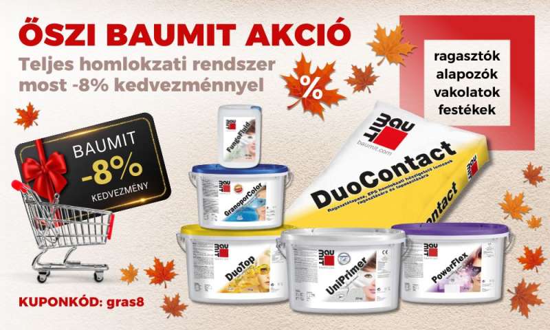 Őszi Baumit Akció