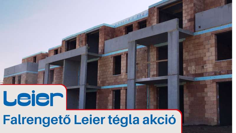 Falrengető Leier tégla akció!