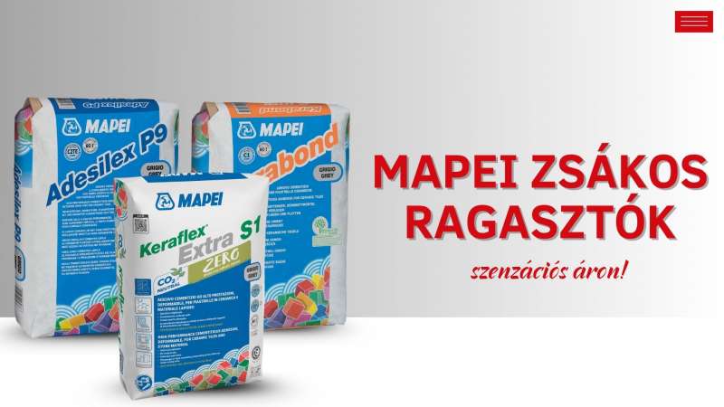 Zsákos ragasztók szenzációs áron!