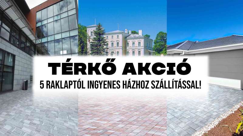 Raklapos rendelés? Pest megyében most díjmentesen kiszállítjuk!