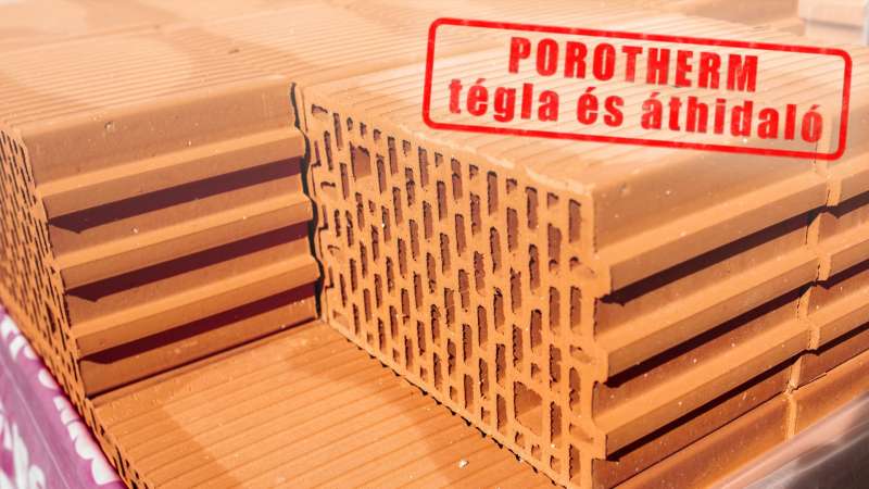 Telepi Porotherm Tégla és Áthidaló Akció!