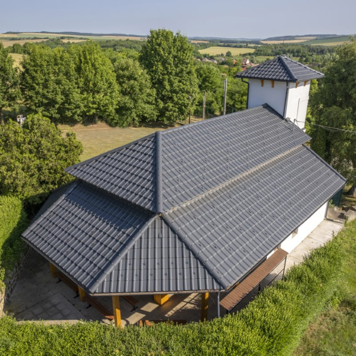 Palaszürke engóbozott
