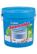 Mapei Silancolor Pittura Plus páraáteresztő, vízlepergető mohásodás- és penészedésgátló sziloxán alapú festék - 5 kg - "B" színcsoport