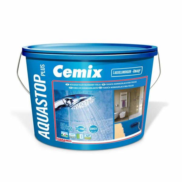 Cemix Aquastop Plus - folyékony fólia - 5 kg