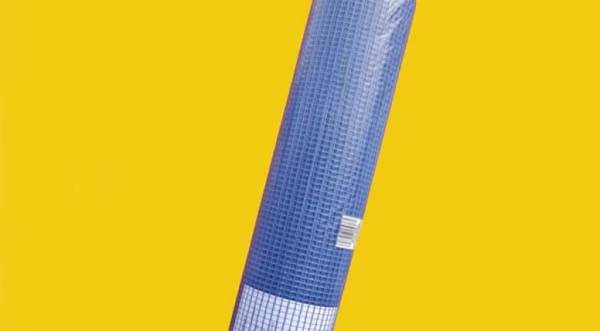 Kék vakolaterősítő üvegszövet /rabicháló/ - 110 g/m2 - 1 x 50 m