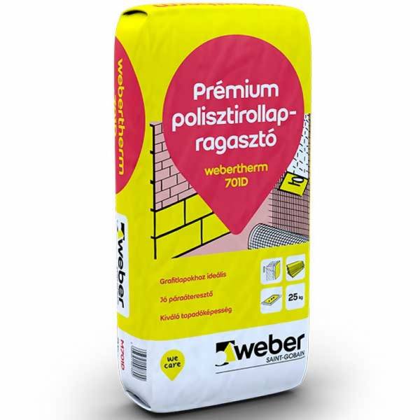 Weber Webertherm 701D prémium polisztirol ragasztó
