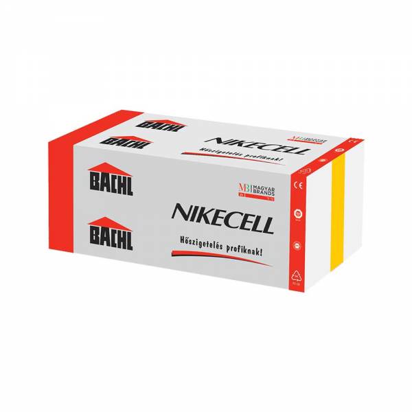 Bachl Nikecell EPS 100 - lépésálló, terhelhető hőszigetelő lemez - 80 mm